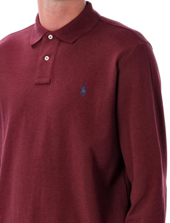 26FW 폴로 랄프로렌 클래식 핏 코튼 폴로 셔츠 710680790 095 Bordeaux - POLO RALPH LAUREN