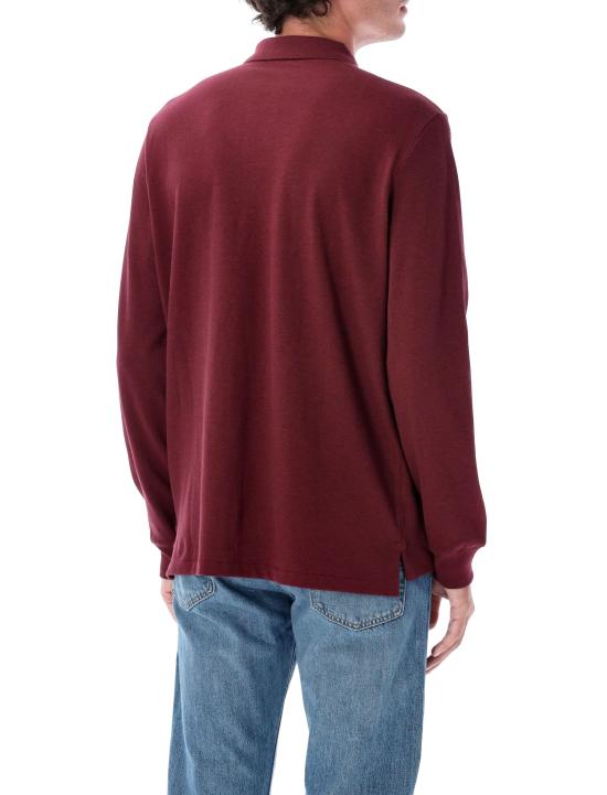 26FW 폴로 랄프로렌 클래식 핏 코튼 폴로 셔츠 710680790 095 Bordeaux - POLO RALPH LAUREN