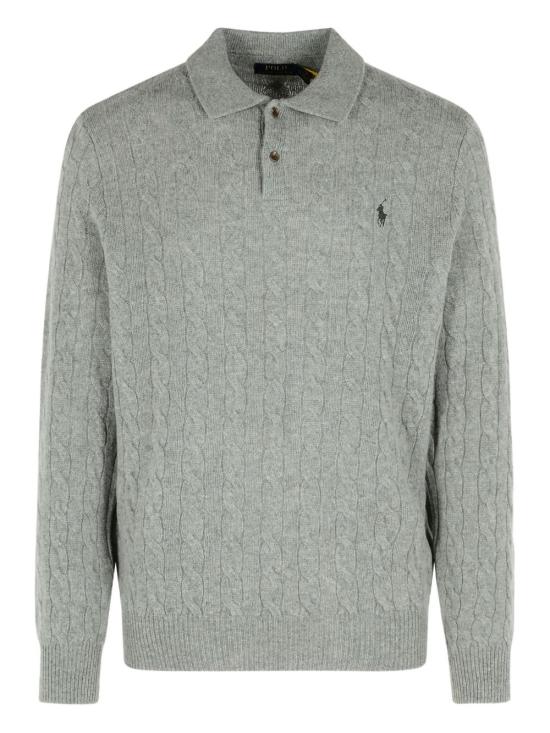 26FW 폴로 랄프로렌 스웨터 710974165 002 GRIGIO