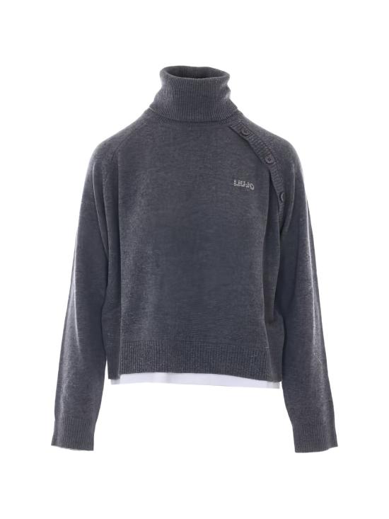 26FW 리우조 터틀넥 WF6369M S00902050 GRIGIO - LIU JO
