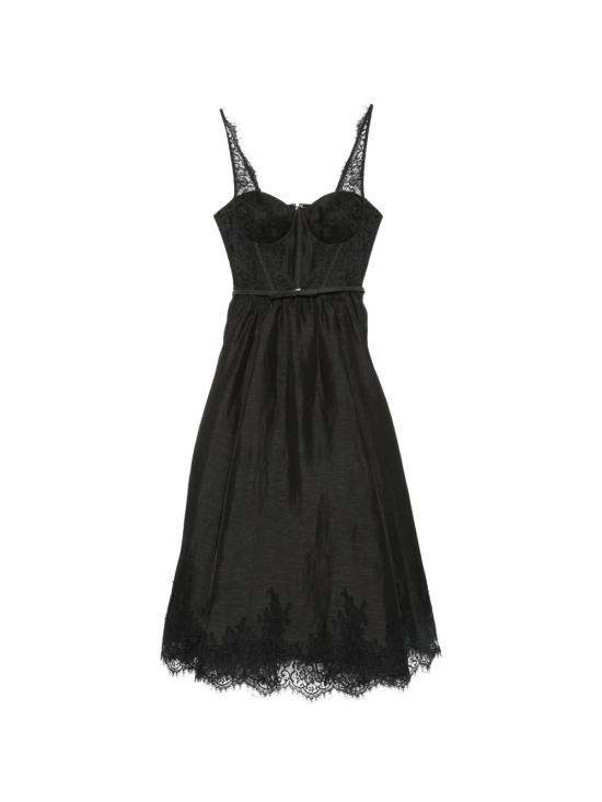 26FW 짐머만 미디 원피스 0226DF261 BLK NERO