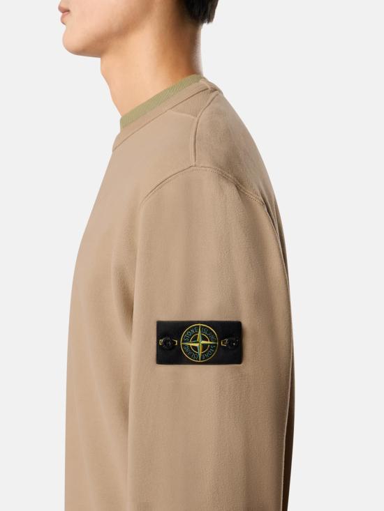 26FW 스톤 아일랜드 60120 코튼 플리스 스웨트셔츠 L2S156100049S0A20 V0094 BEIGE - STONE ISLAND