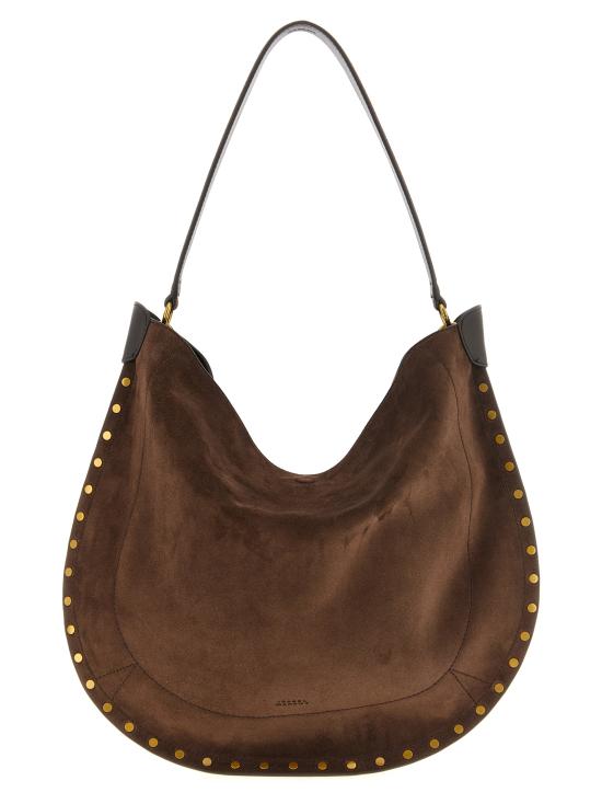 26FW 이자벨마랑 OSKAN 오스칸 문 숄더백 PP0200FAB2C03M50CF Brown