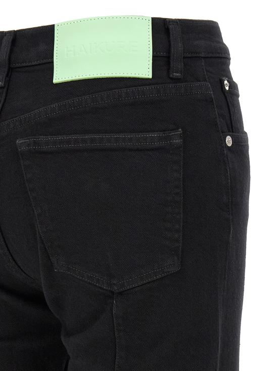 26FW 하이쿠레 데님 팬츠 HEW03397DS107L0967 Black - HAIKURE