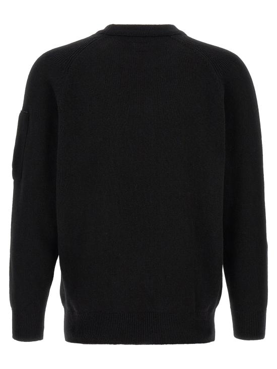26FW 씨피 컴퍼니 가디건 21CMKN085A110149A999 Black - C.P. COMPANY