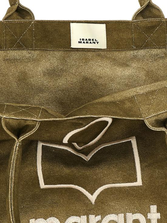 26FW 이자벨마랑 YENKY 엔키 토트백 PM0002FAD3X04M67KI Green - ISABEL MARANT