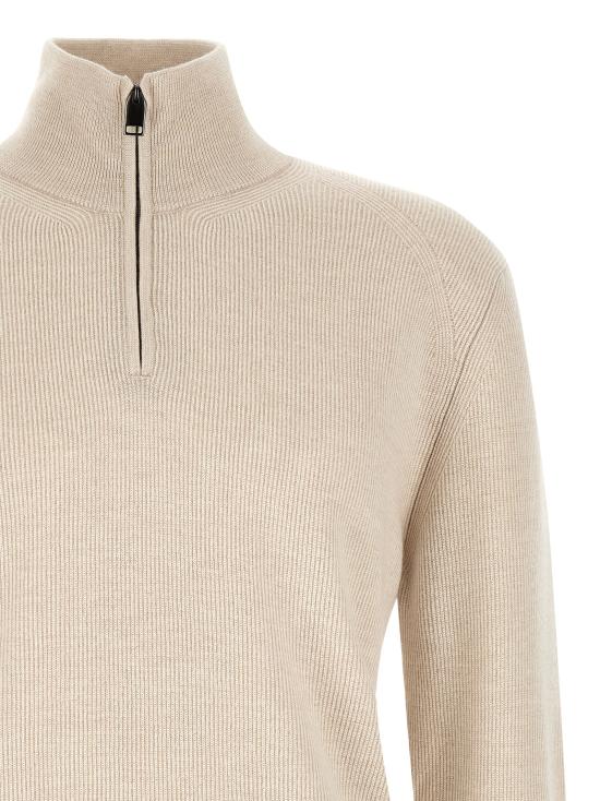 26FW 브리오니 긴팔 티셔츠 UMS70LOCK129790 Beige - BRIONI