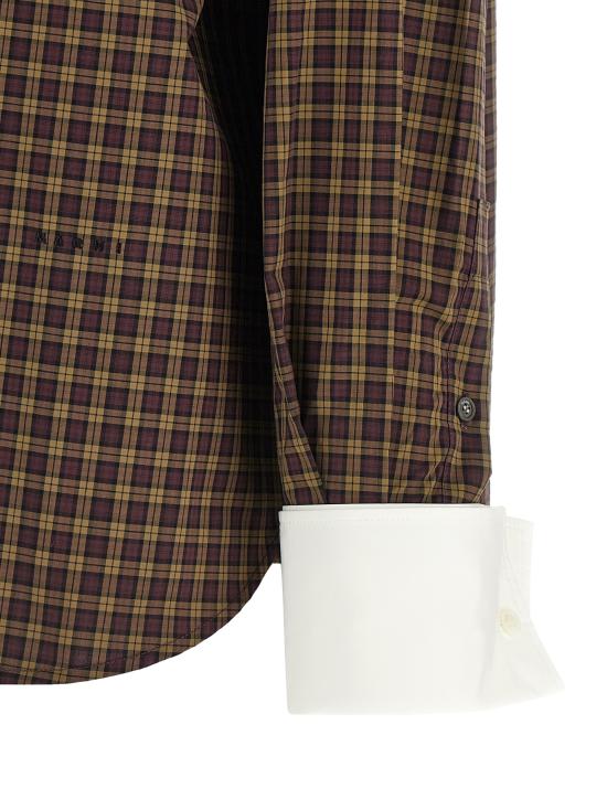 26FW 마르니 블라우스 CAMA0706QSUTC689CHM61 Brown - MARNI