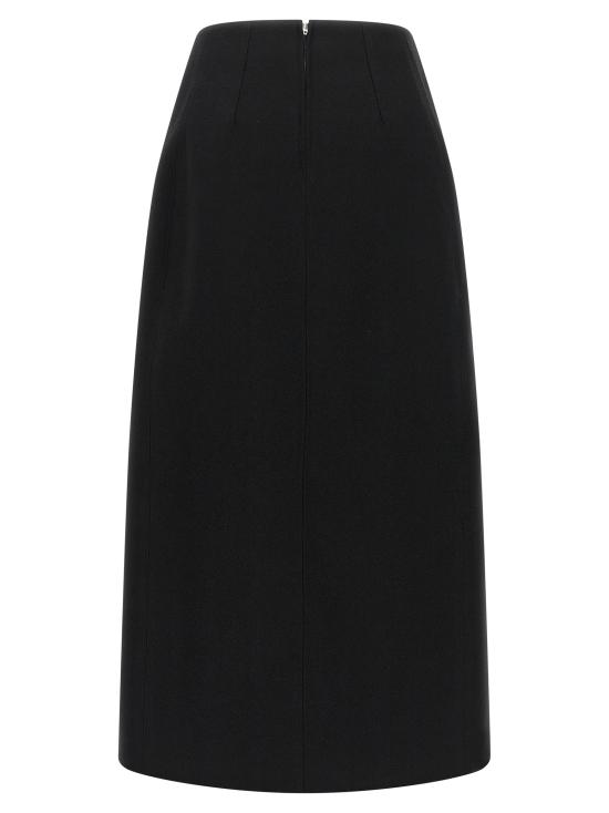 26FW 질샌더 미디 스커트 J03MA0316J40408001 Black - JIL SANDER
