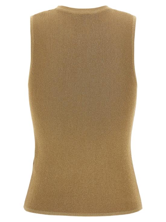 26FW 막스마라 스튜디오 탑 2626366071600003 Gold - MAX MARA STUDIO