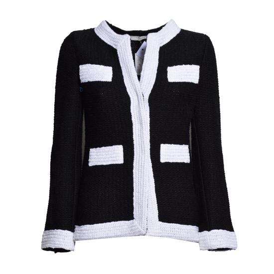 26SS 샬롯 자켓 749600 NEROBIANCO NERO BIANCO