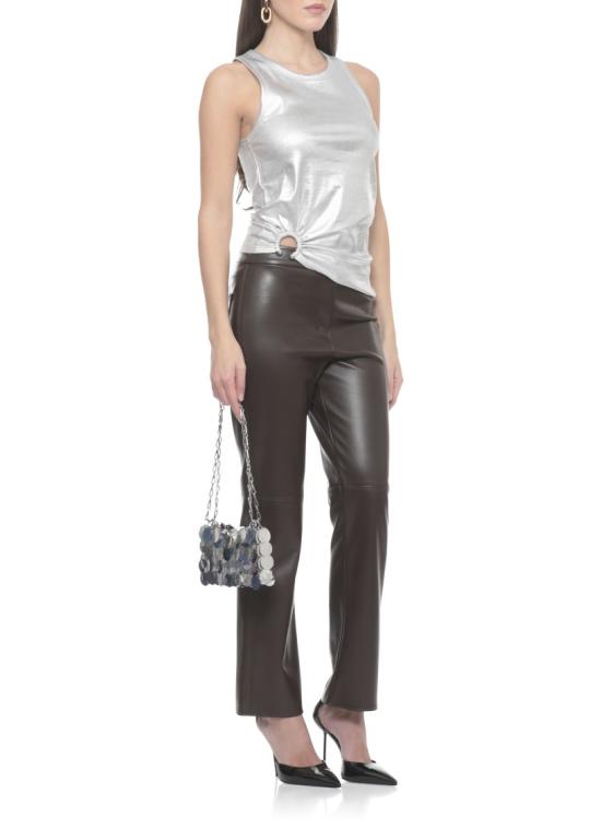 26SS 파코라반 탑 26PJTE031CO0530P040 Silver - PACO RABANNE