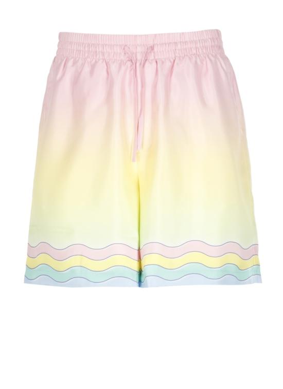26SS 카사블랑카 숏팬츠 MSP26TR39902SILK TWILL Multicolor