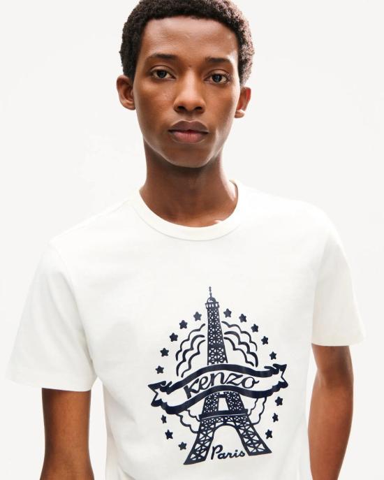  겐조 셔츠 PFG65TS1664SG 02 OFF WHITE - KENZO
