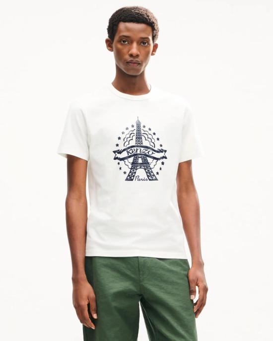  겐조 셔츠 PFG65TS1664SG 02 OFF WHITE - KENZO