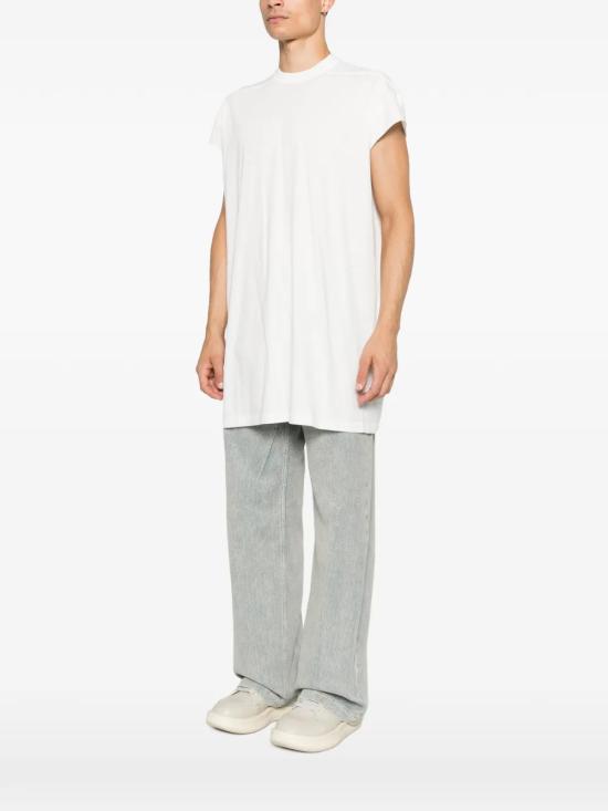 26FW 릭 오웬스 반팔 티셔츠 RR02F4255JA 11 BIANCO - RICK OWENS