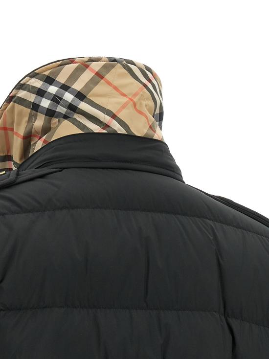 26FW 버버리 패딩 켄트  재킷 블랙 - BURBERRY