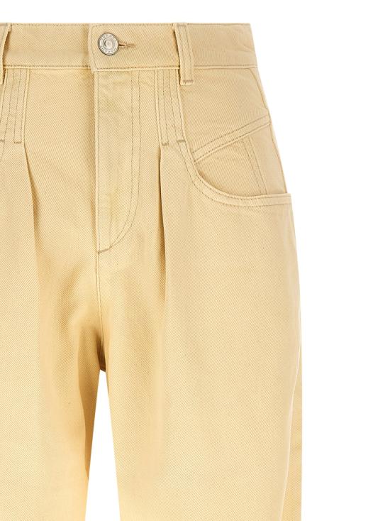 26FW 이자벨마랑 데님 팬츠 리샤 진스 베이지 - ISABEL MARANT