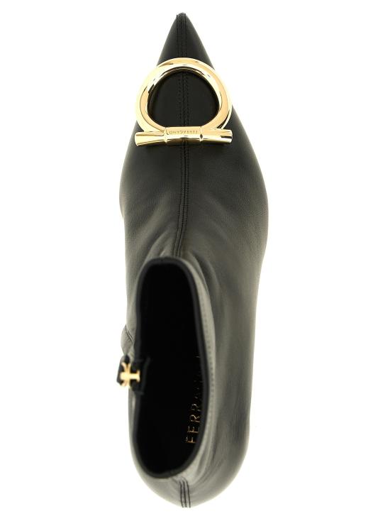 26FW 살바토레 페라가모 부츠 마리우  및 앵클  블랙 - SALVATORE FERRAGAMO