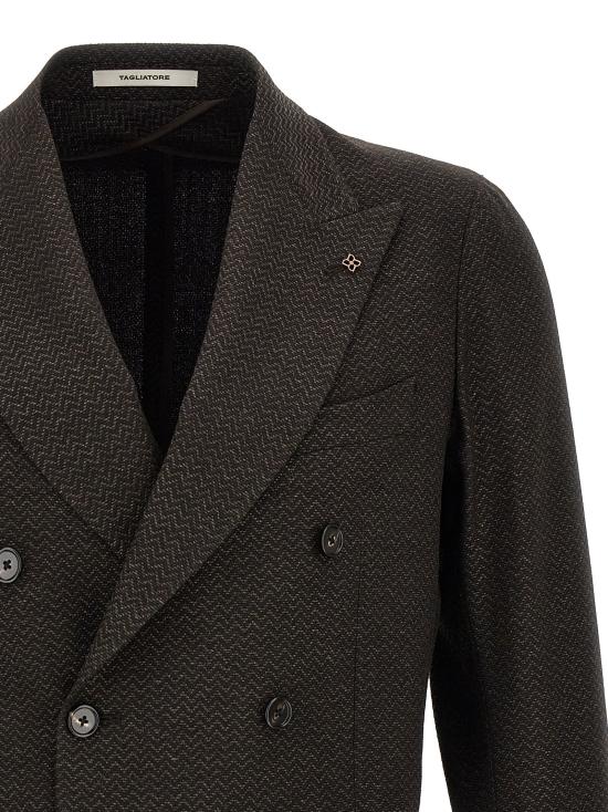 26FW 딸리아토레 수트 자켓 몬테카를로 블레이저 브라운 - TAGLIATORE