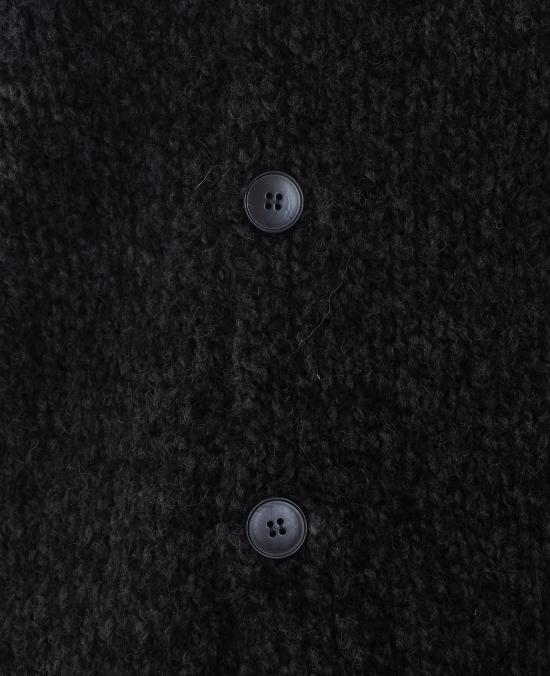 26FW 선플라워 가디건 3092 998 BLACK - SUNFLOWER