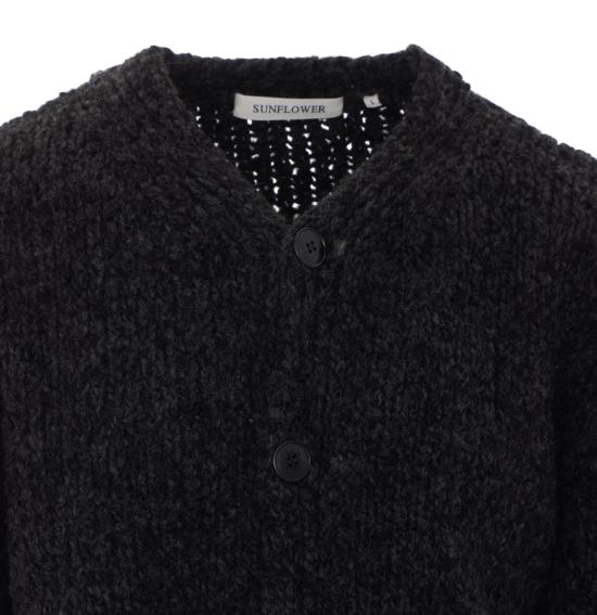 26FW 선플라워 가디건 3092 998 BLACK - SUNFLOWER