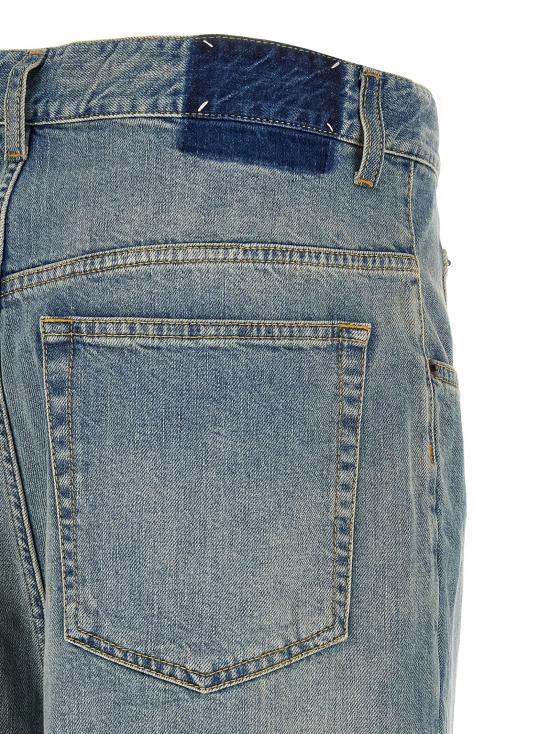 26FW 마르지엘라 데님 팬츠 랩 진 라이트 블루 - MAISON MARGIELA