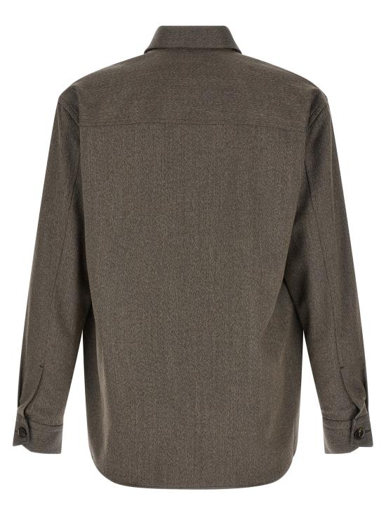 26FW 브리오니 긴팔 셔츠 SCHT0LOEA712800 Brown - BRIONI