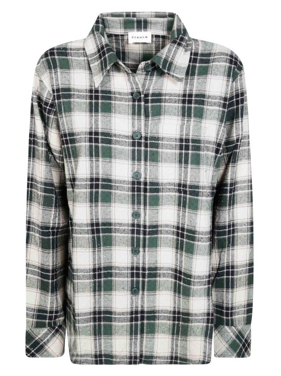 26FW 파로쉬 셔츠 D380669COWBOY 805 VERDE