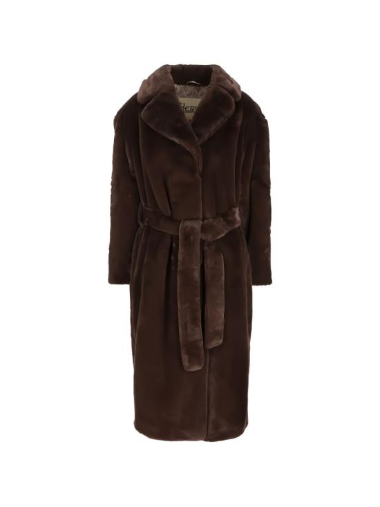 26FW 에르노 소프트 얼터너티브 퍼 코트 CA000586D12422 8895 MARRONE - HERNO
