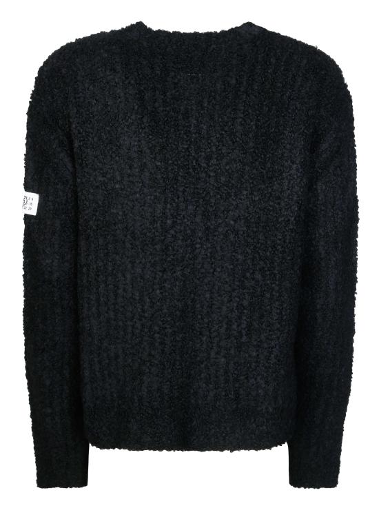 26FW MM6 메종마르지엘라 가디건 S62HL0055M13342 900 NERO - MM6 MAISON MARGIELA