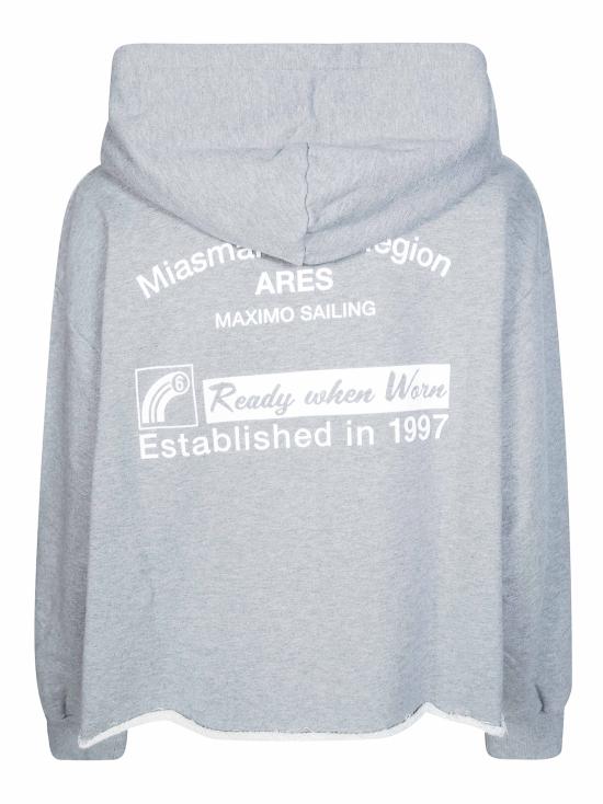 26FW MM6 메종마르지엘라 후드 티셔츠 S62GU0151S25337 853M GRIGIO - MM6 MAISON MARGIELA