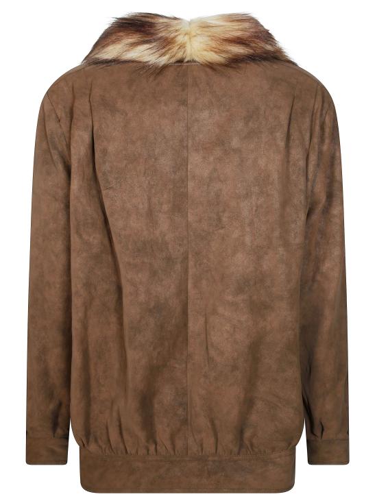 26FW MM6 메종마르지엘라 무스탕 S62AN0183M36087 139 MARRONE - MM6 MAISON MARGIELA