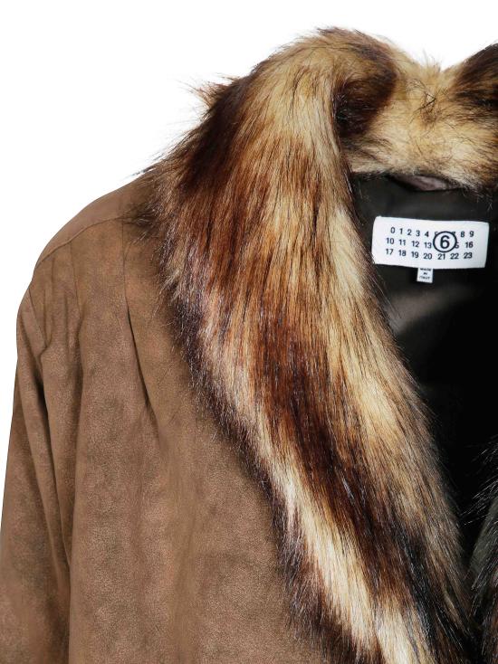 26FW MM6 메종마르지엘라 무스탕 S62AN0183M36087 139 MARRONE - MM6 MAISON MARGIELA
