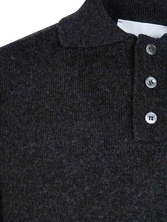 26FW 아마란토 폴로 티셔츠 B9AC0008 98 GRIGIO - AMARANTO