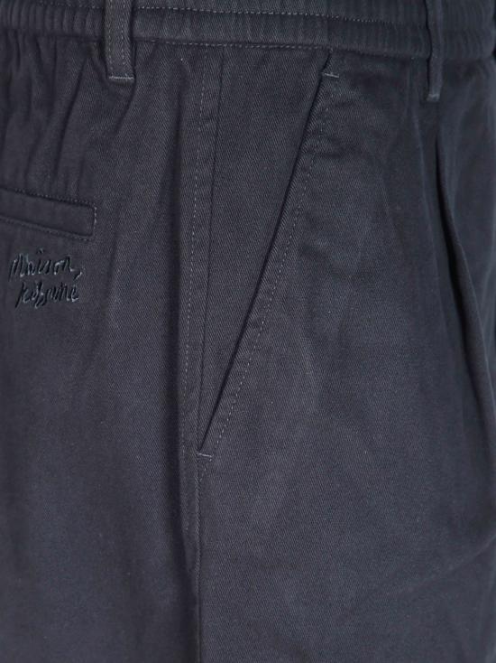 26FW 메종키츠네 스트레이트 팬츠 MRMWP08WW9137 P199 NERO - MAISON KITSUNE