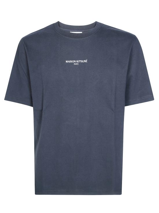 26FW 메종키츠네 반팔 티셔츠 MRMJT33KJ7025 P199 NERO