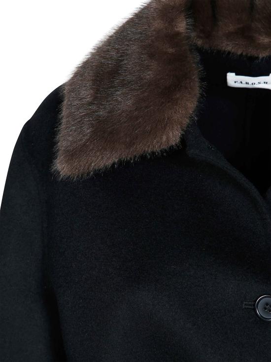 26FW 파로쉬 코트 D431876LEAK26 013 NERO - PAROSH