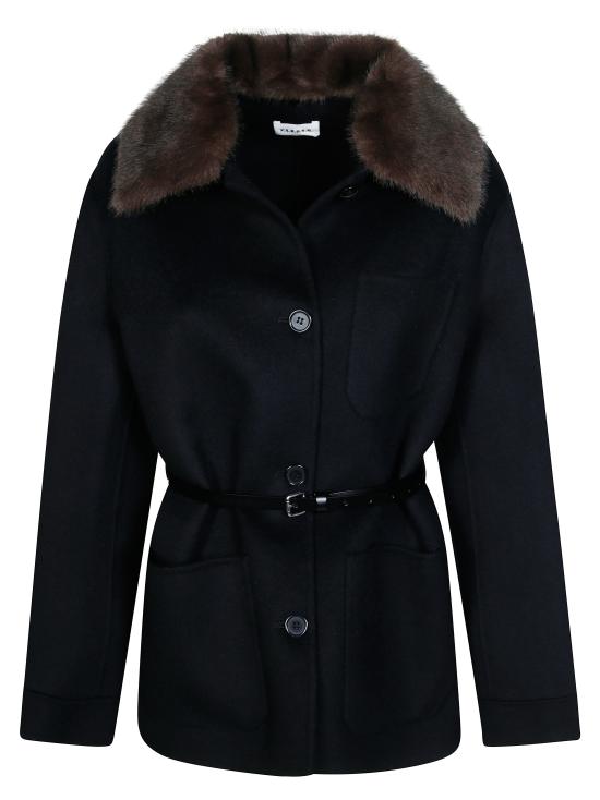 26FW 파로쉬 코트 D431876LEAK26 013 NERO
