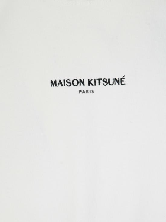 26FW 메종키츠네 반팔 티셔츠 MRMJT33KJ7025 0063 BIANCO - MAISON KITSUNE