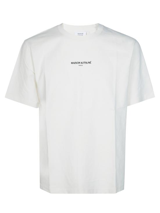 26FW 메종키츠네 반팔 티셔츠 MRMJT33KJ7025 0063 BIANCO