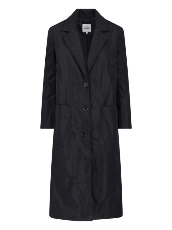 26FW 아스페시 코트 6N35 P008 01241 BLACK