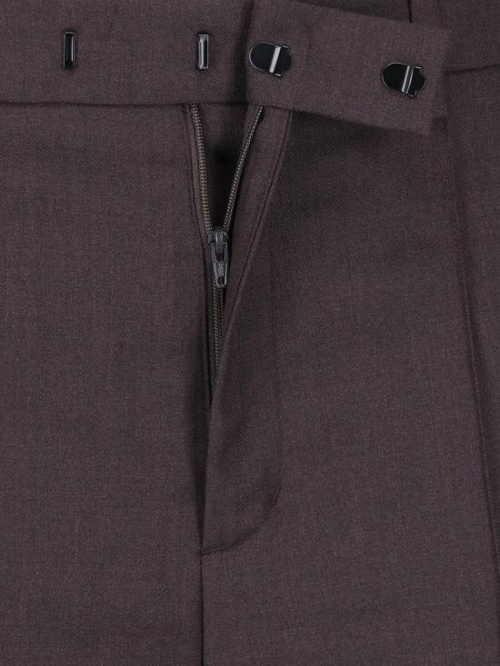 26FW 닐리로탄 스트레이트 팬츠 13414 W2071 BROWN HERRINGBONE - NILI LOTAN