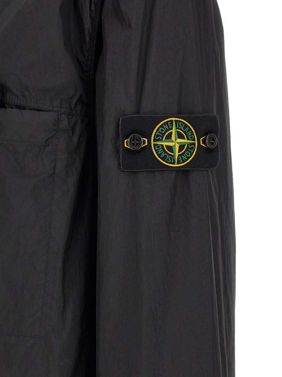 26FW 스톤 아일랜드 자켓 L2S15 Q100022 S0A23 V0029 BLACK DOM - STONE ISLAND