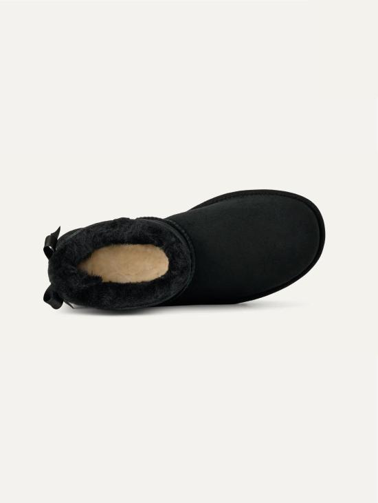 26FW 어그 슈즈 Stivali Ultra Mini 및 Fiocco 베일리 보우 Nero - UGG