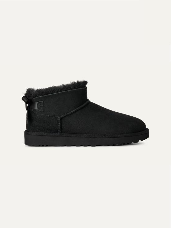 26FW 어그 슈즈 Stivali Ultra Mini 및 Fiocco 베일리 보우 Nero - UGG