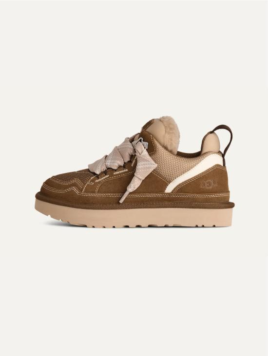 26FW 어그 스니커즈 Camoscio Lowmel da Donna Bronzo