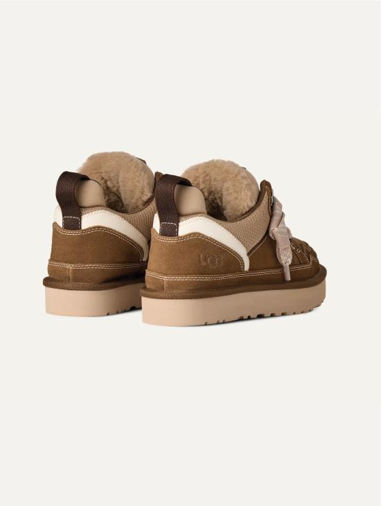 26FW 어그 스니커즈 Camoscio Lowmel da Donna Bronzo - UGG