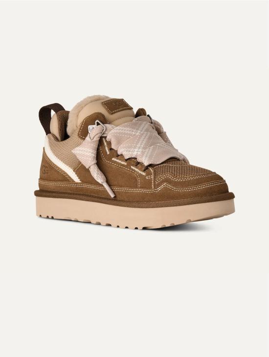 26FW 어그 스니커즈 Camoscio Lowmel da Donna Bronzo - UGG