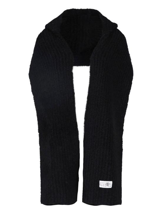 26FW MM6 메종마르지엘라 머플러/스카프 S62TE0060 M13342 900 BLACK